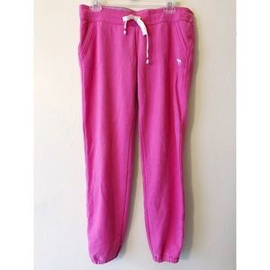 ABERCROMBIE & FITCH Joggers in Pink | Sz M